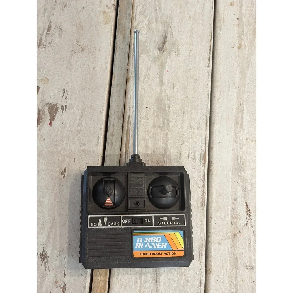 Vintage Turbo Runner RC Remote Control Transmitter Made in Korea BLU8EE 1920